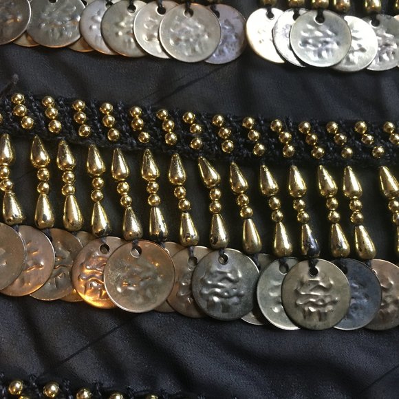 Belly Dance Hip Scarf - Picture 4 of 5